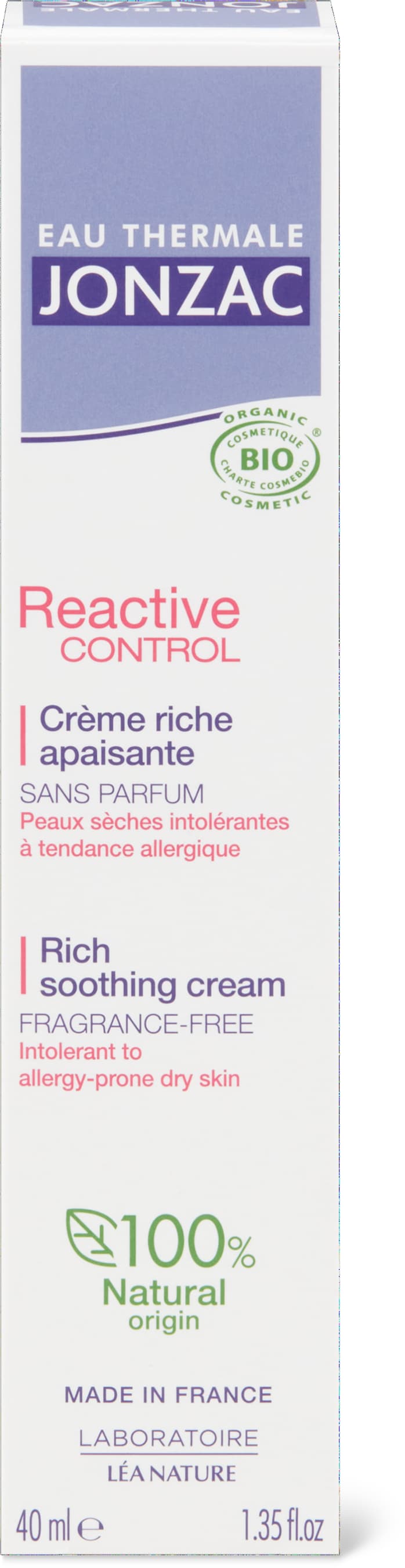 Reactive beruhigende Creme